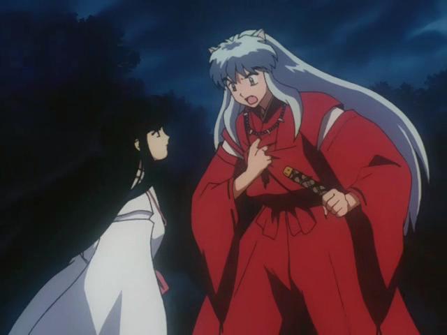 Otaku Gallery  / Anime e Manga / Inu-Yasha / Screen Shots / Episodi / 023 - La voce di Kagome e il bacio di Kikyo / 203.jpg